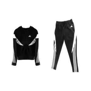 아디다스 스포츠웨어 컬러 블록 운동복 상하의 세트 H24115