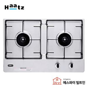 하츠 HGR-2040DS 가로형 빌트인 가스쿡탑 2구
