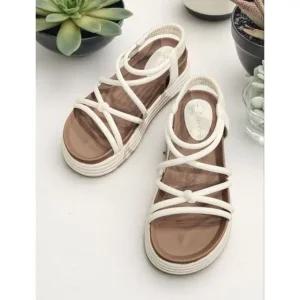 [갤러리아] [센터시티]고세 여성 루루 청키 플랫폼 스트랩샌들 OZS4S075 아이보리