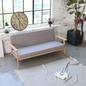 [제이큐]세상편한 레이나 베이직 의자 패 소파 3인용