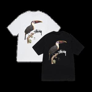 24SS 스투시 투칸 반팔 티셔츠 화이트 블랙 1905069