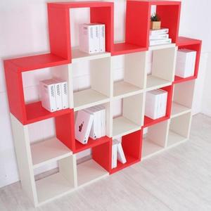 [RG64868Q]LOVE HEART 책장 수납 선반 큐브 공간박스