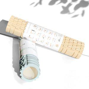 [아리프] EVA 지압 마사지 폼롤러 61cm 필라테스 홈트