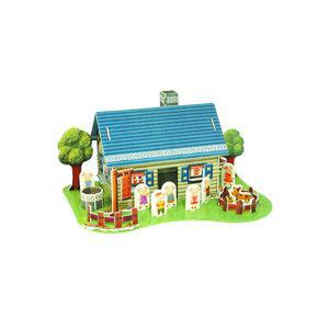 스콜라스 뜯어만드는세상 일곱마리 아기염소/입체퍼즐 집만들기