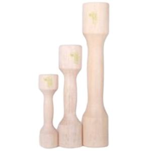 강아지 원목 훈련 덤벨 중형 1P 반려견 이갈이 장난감 (WD62BDC)