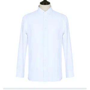 FS-272 화이트 면 베이직 셔츠/정장/남자/긴팔/남방/카라/와이셔츠/캐주얼/난방/가을/남성/패션/고급
