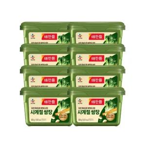 CJ제일제당 해찬들 사계절 쌈장 500g x 8개 대용량 코스트코