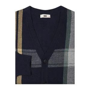 갤러리아 25FW 닥스 울100 빅체크 가디건 DLW1SWCD101N1