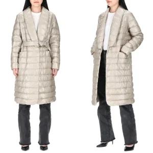 PI001954D 12017Z 1985 여성 구스다운 롱 패딩 자켓 패딩코트