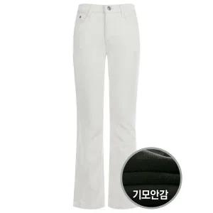 [하프클럽/샵앤]FW 여성 방한 기모 국산 히든밴딩 슬림 일자 면바지 VS-WPT-2011