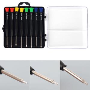 세밀작업용 플러스 마이너스 별모양 드라이버 8종세트