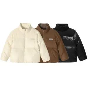 [갤러리아] [아웃도어프로덕츠키즈]24FW 글로시 하이넥 숏 푸퍼 다운 OD244ODJ02