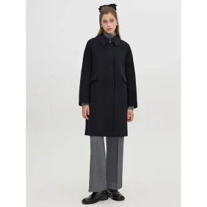 [롯데백화점]올리브데올리브 싱글 핸드메이드 하프 코트(OW4XH023)