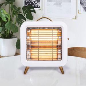 메트로 탁상용 미니 히터 원적외선 이중 석영관난로 400W