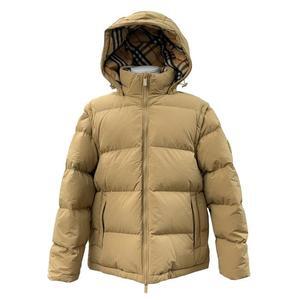 [럭스댓] 국내 버버리 8097944 디테처블 슬리브 체크 로고 패치 다운 패딩 자켓