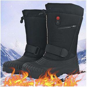 발열신발 부츠 배터리 3단계 온도조절 충전식 낚시 기모 기능성 군인 방한 스마트