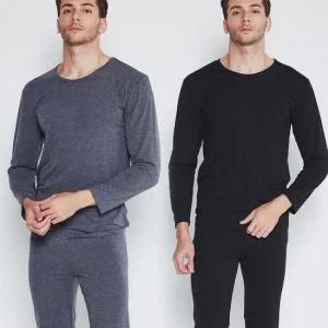 남자 얇은내의 모달 93% 40수 내의 상의 하의 내복 어른 성인 이너 타이즈