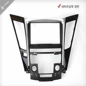 {카드레스}JY커스텀 YF쏘나타 내비마감재 오디오이동형 1CDP 시계형