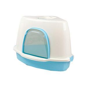 [JHP21P34_51CM]코너화장실 대형고양이화장실 (블루)