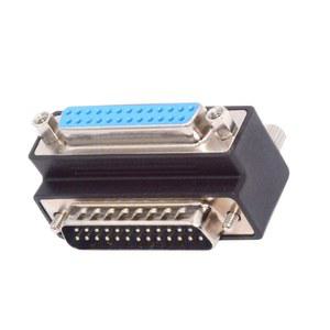 Chelangy RS232 DB25Pin 직렬 포트 90도 다운 앵글 커넥터 병렬 LPT AES /EBU 어댑터