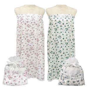 콜리스골프 플라워패턴 레이스 샤워가운 6