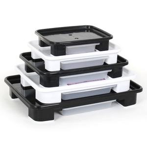 청운 직사각 화분받침대 (5호 / 50.5x36.5cm) 물받침대 서랍식 물받이 수반 원예용품 진열대 정리