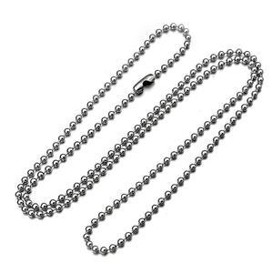 볼체인 목걸고급이 군번줄 50cm 30p