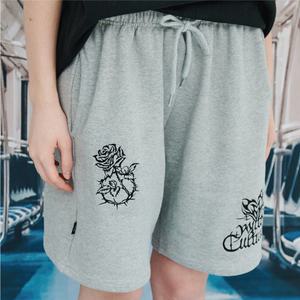 유즈컬처로즈 스웨트 숏 팬츠 그레이