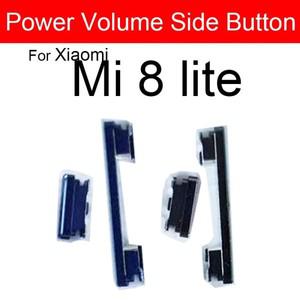 On/Off 전원 버튼 Xiaomi Mi 8 Se Lite 키 및 볼륨 수리 부품 용 측면