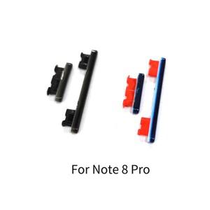 Xiaomi Redmi Note 8 Pro 전원 버튼 켜기 볼륨 업 다운 측면 키 수리 부품