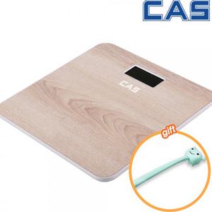 MO 카스 우드체중계 LT-002 베이지+캐릭터얼굴마사지기