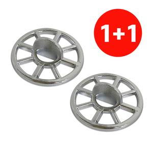 국산 1+1 욕조망35mm (크롬) 배수구 머리카락 거름망