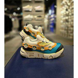 [파주점][휠라]휠라 키즈  휠라꾸미 포켓몬 리자몽 라이트 슈즈 KD(3XM02393G-300)