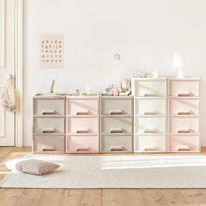 [하우스레시피]소프트 이동식 서랍장 베이직(3단/4단)