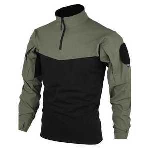 특수부대 군복 상의 아웃도어 피트니스 긴팔 티셔츠 밀리터리 디자인 캠핑 땀흡수