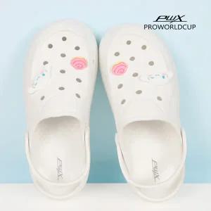 시나모롤 비숑 아동용 성인용 여성용 편안한 귀여운 EVA샌들 (화이트)