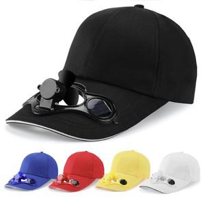 풍성한&클린바이 남성 여성 여름 농사 캠핑 낚시 휴대용 태양광 태양열 선풍기모자