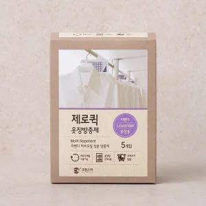 제로퀵 옷장용 5입(라벤다)