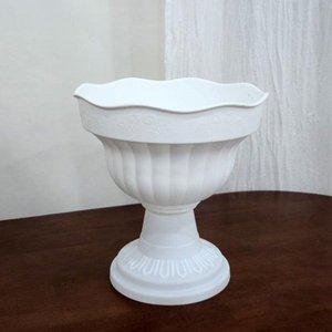 베하몰 화이트 콤포트 플라스틱 화분 BWC65 29x30cm 물구멍x