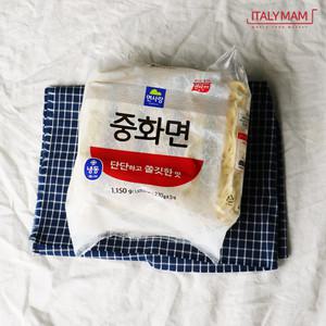 면사랑 단단하고 쫄깃한 냉동 중화면 1.15kg (230g x 5개입)