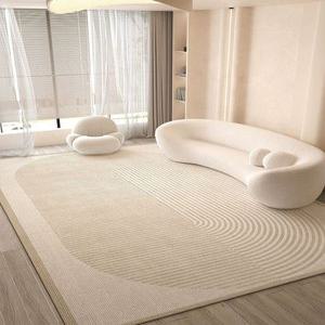 크림 컬러 고급스러움 카펫 고급카페트 거실 극세사 대형 겨울