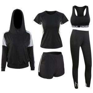 스포츠 여성운동복 트레이닝복 마라톤복 요가복 속건 신축성 가을 봄 세트