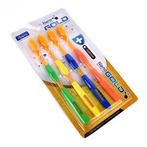 에이치플러스몰 가정용 미세모 칫솔 잇몸보호 청결 나노 치솔 4개입 칫솔추천 초미세모칫솔