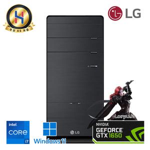 [장패드증정] LG 가성비게이밍PC 코어 i7 온라인게임 스팀게임 추천 모던한 블랙 데스크탑 윈도우11