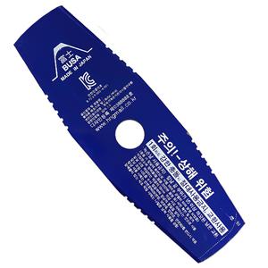 부사 일제 충전 예초기 이도날 호환 예초기날 벌초 제초 충전 그린웍스 디월트 부품날 2도날