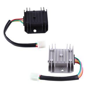 알루미늄 합금 12V 250CC 정류기 오토바이 스쿠터 150 조정기 와이어 모페드 웨이브 전압