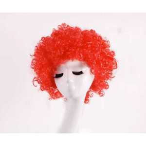 할로윈 코스튬 맥도날드 광대 삐에로 가발 파마 졸사