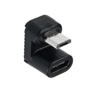 Coms USB C타입 to Micro 5핀 변환 젠더 꺾임 10W TB936