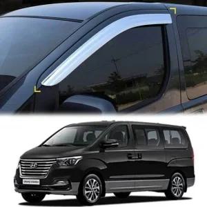 더뉴그랜드스타렉스 윈도우바이저 크롬 썬바이저 몰딩 자동차썬바이저 윈도우바이저