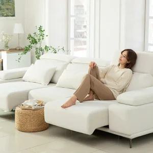 시트앤모어(10년보증) 3세대 하이브리드 모션 무빙 슬라이딩 3.5인소파 KC5103R